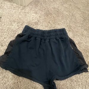 Not sure what these shorts are officially called. From Free People- Navy Size S